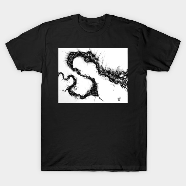 Shadow weirdness T-Shirt by Twisted Shaman